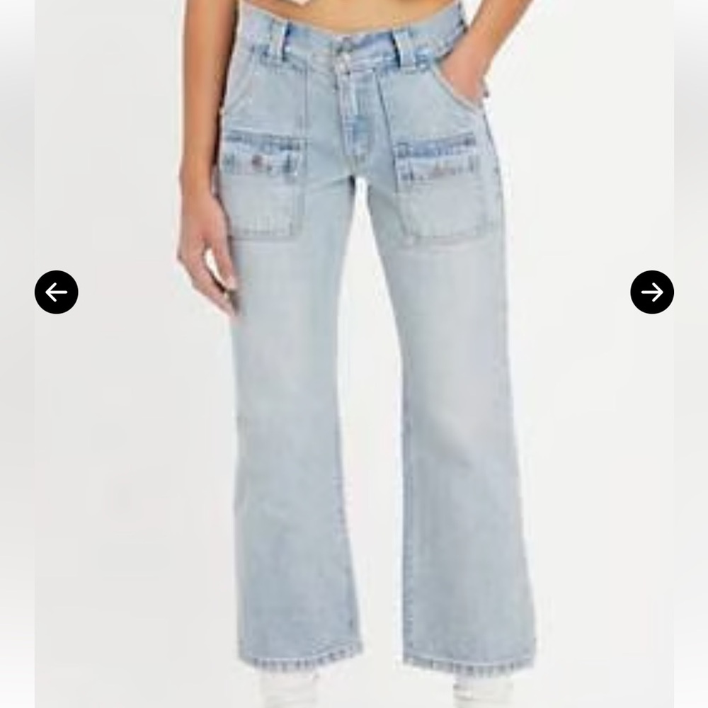 Levi Strauss middy ankle boot jeans